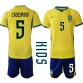 Brasilien VM 2026 Casemiro #5 Hemmatröja Barn